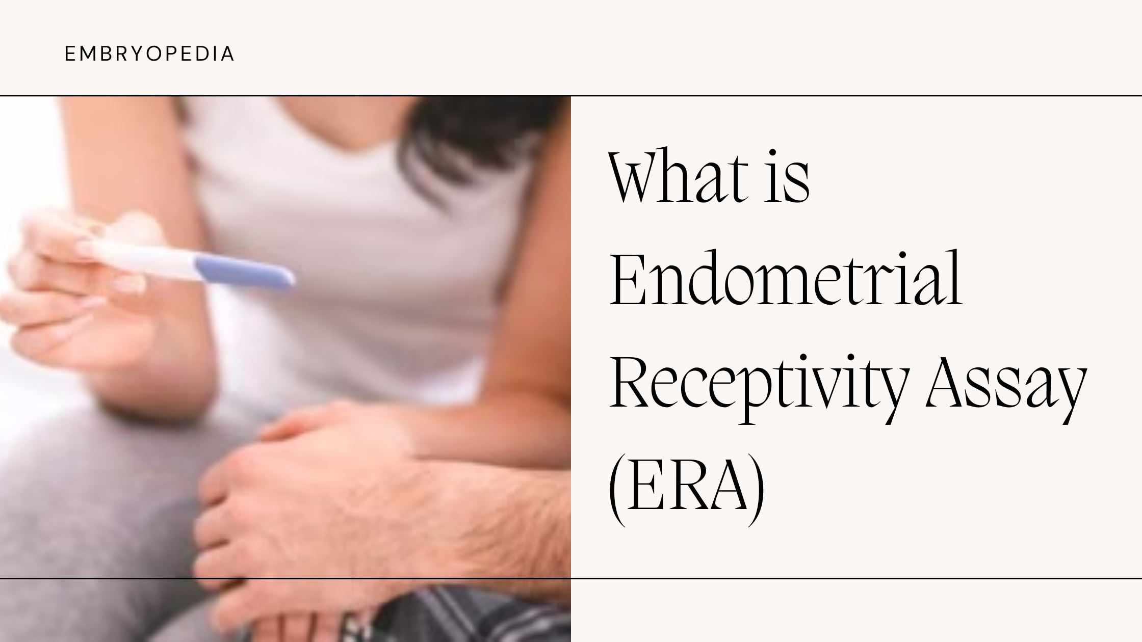 what is endometrial receptivity assay