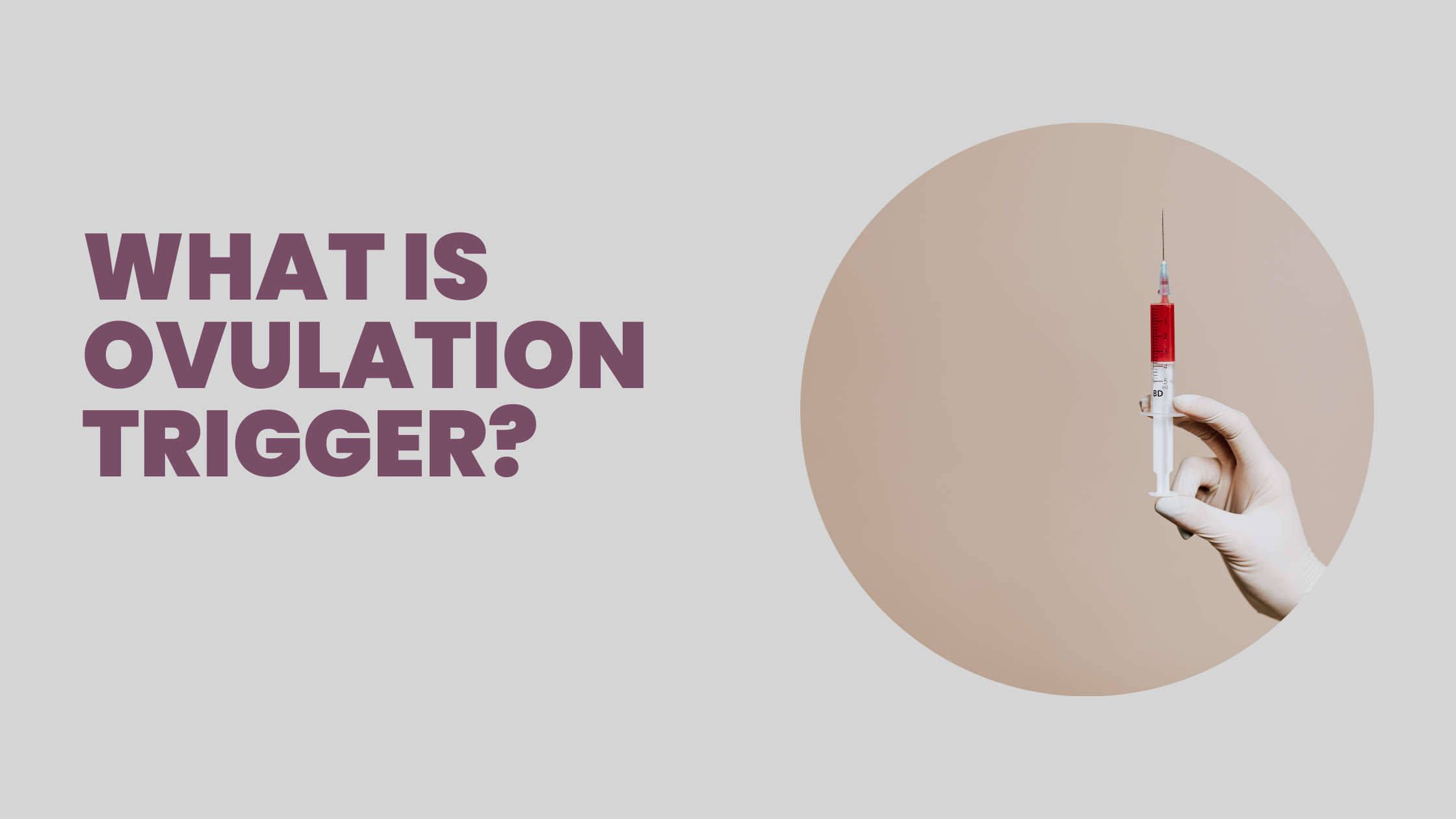 What is ovulation trigger?